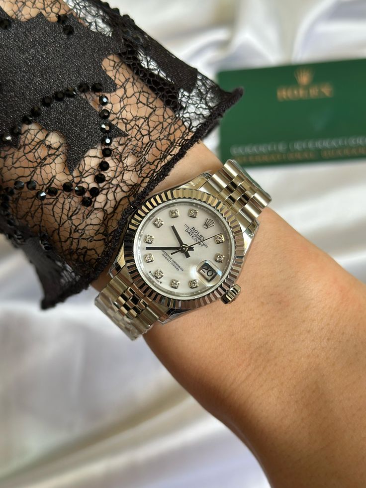 Lady-Datejust 31 white dial