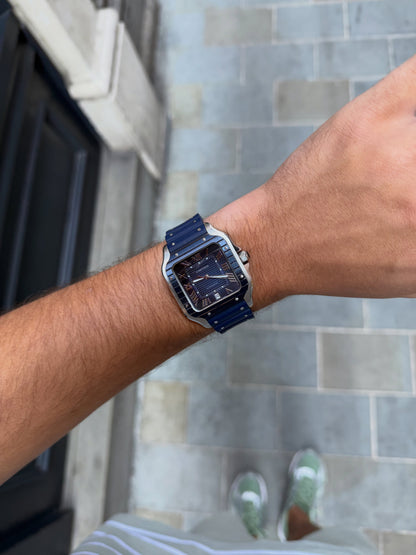 Santos Large Blue Roman Face