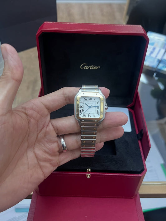 CARTIER – Santos Medium Two-Tone