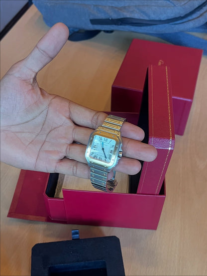 CARTIER – Santos Medium Two-Tone