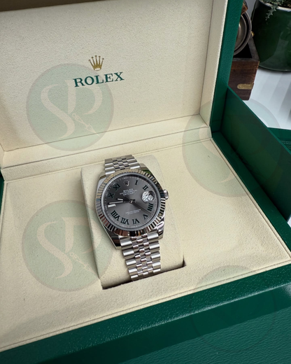 Datejust 41 Wimbledon Jubilee Fluted