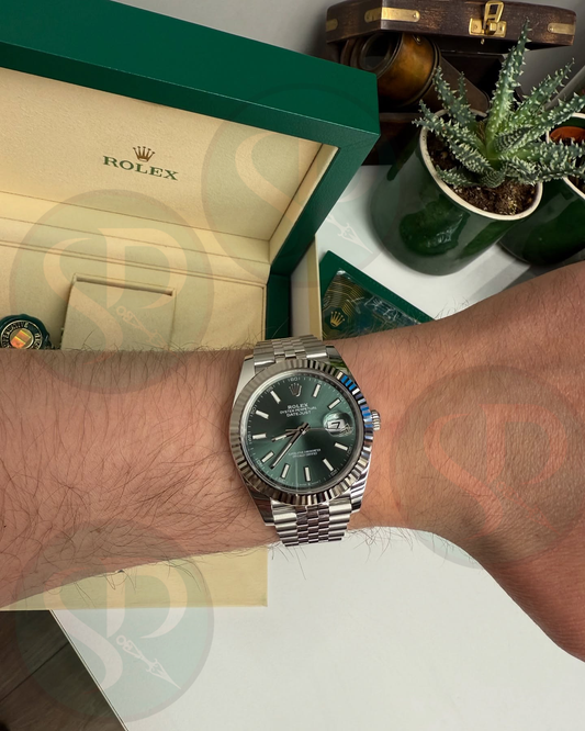 Datejust 41 Mint Green Jubilee