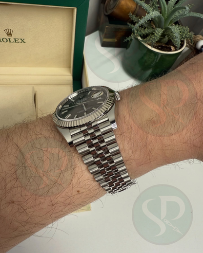 Datejust 41 Wimbledon Jubilee Fluted