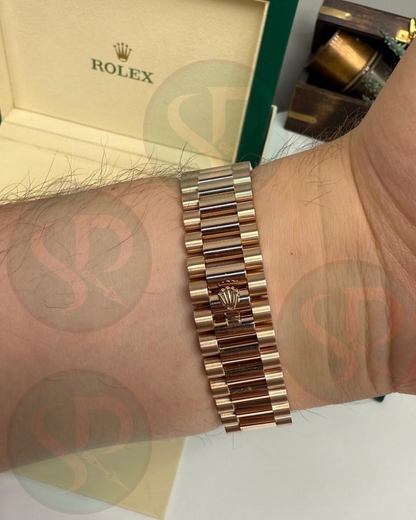 Day-Date 40 Chocolate Roman Rosegold