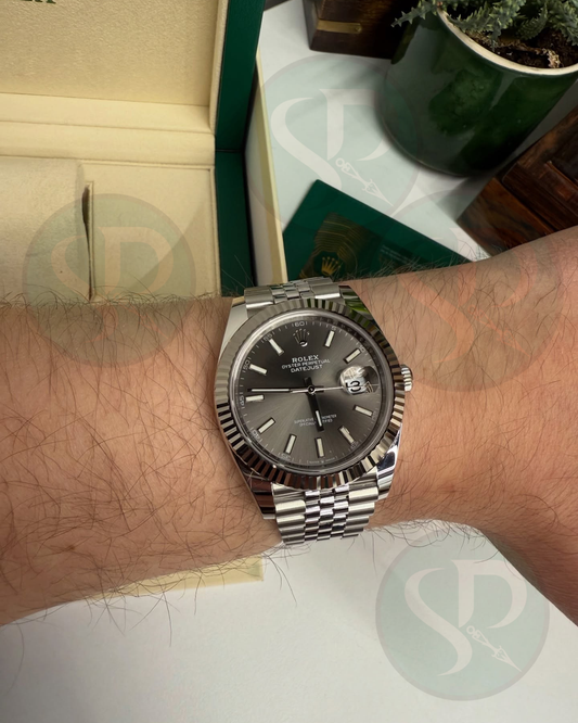Datejust 41 Wimbledon Jubilee Fluted
