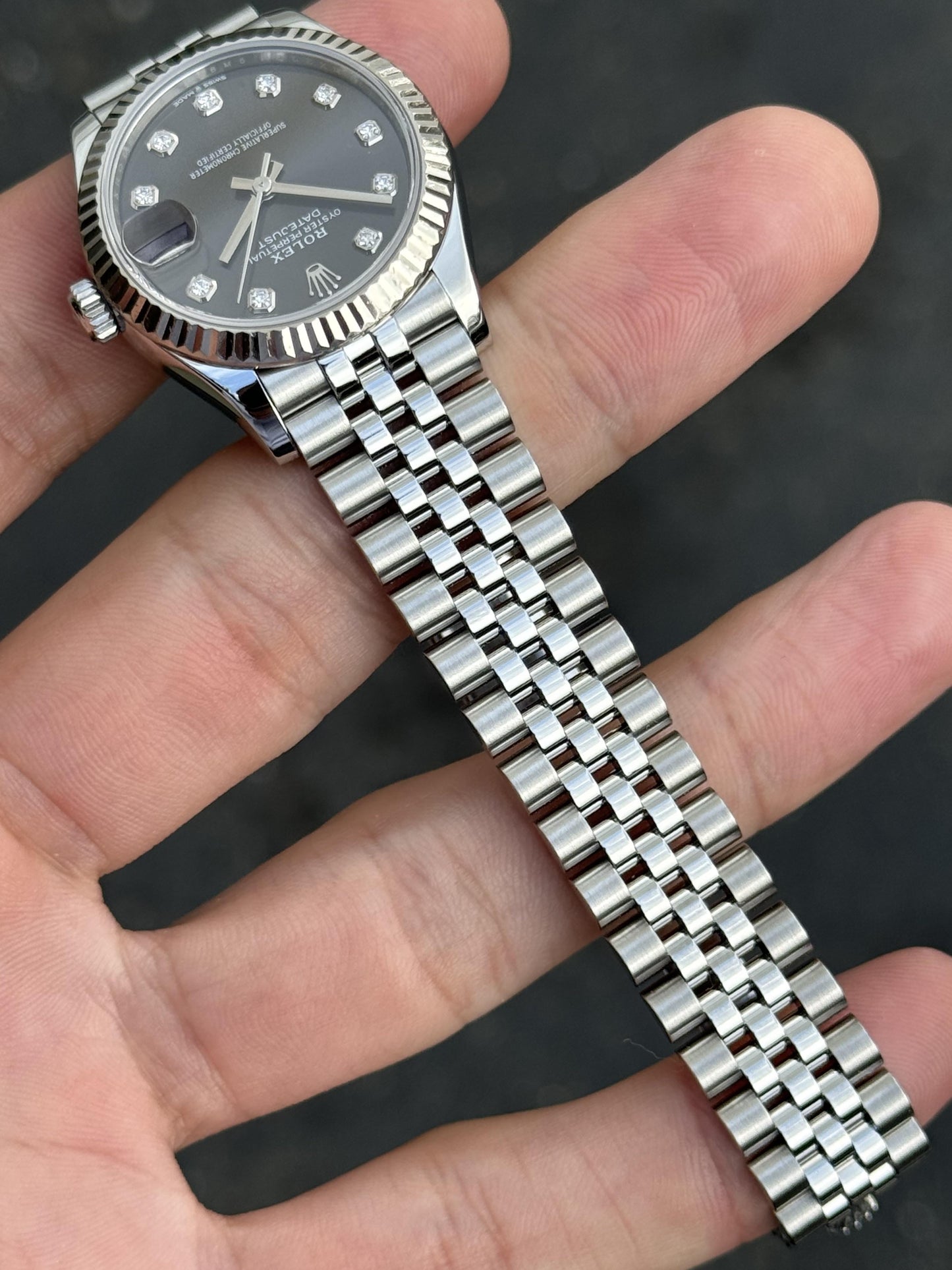 Lady-Datejust 31 balck dial